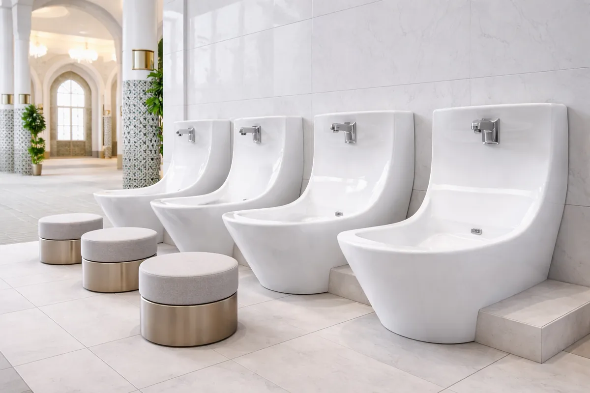 Comment choisir un lavabo d'ablutions en céramique antibactérienne pour mosquée
