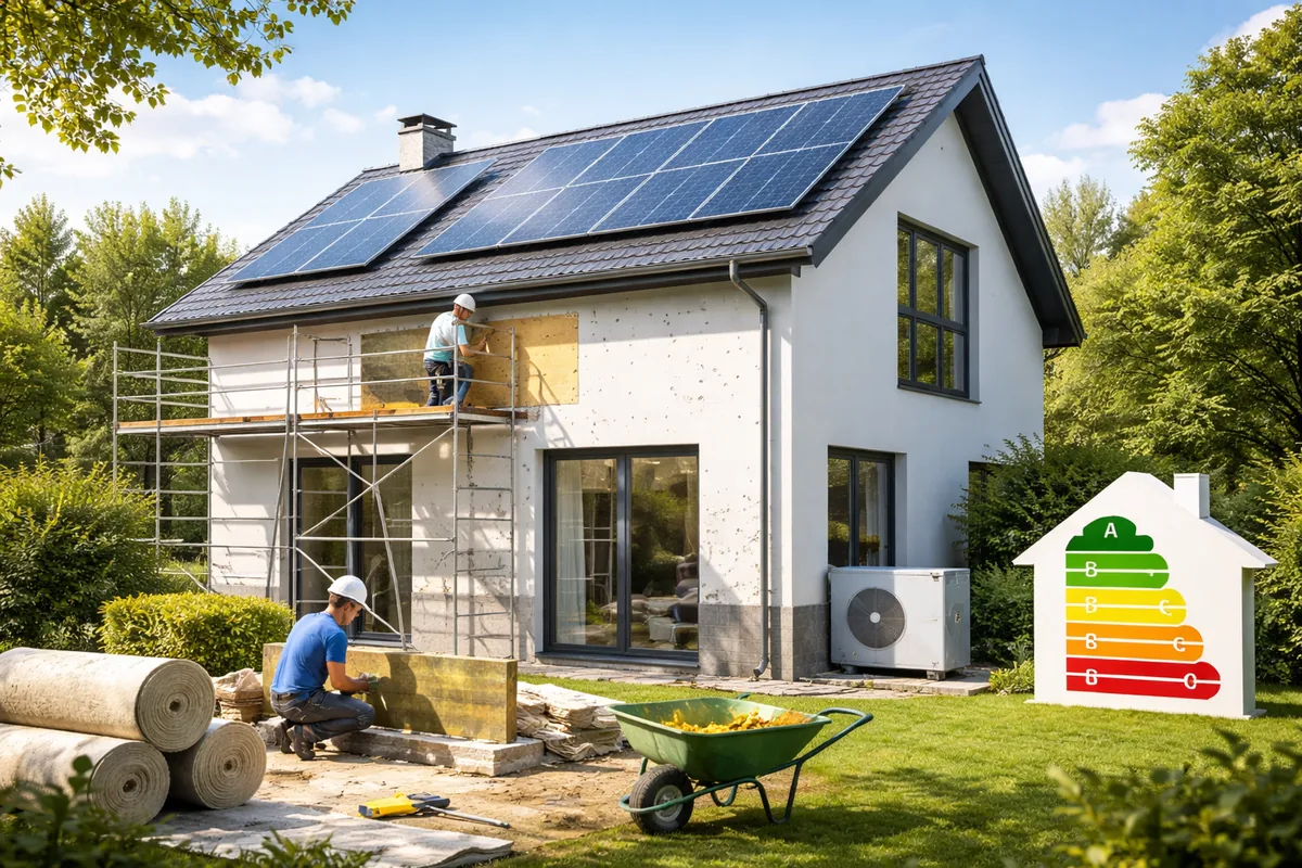 Comment rénover une maison pour améliorer le rendement énergétique